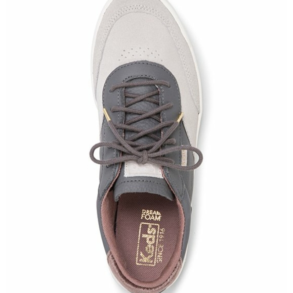 [SOLD] Keds Two-Toned Leather & Suede Sneakers - Picture 3 of 3